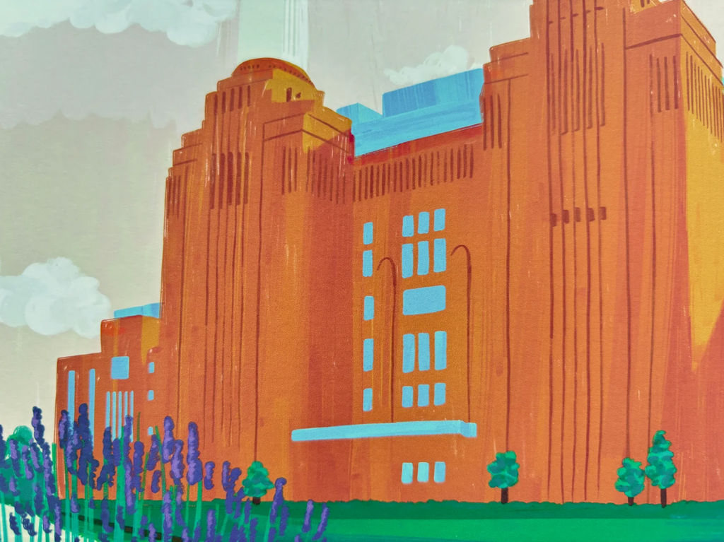 Battersea Pathway Print