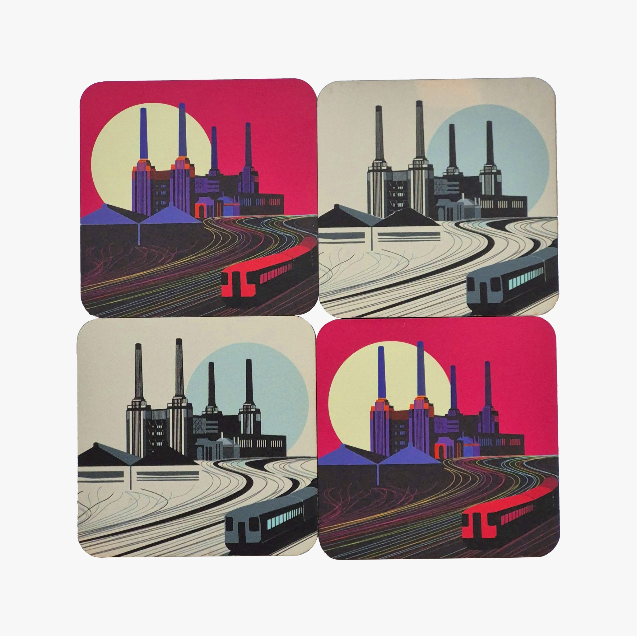 Industrial Battersea Coaster Set