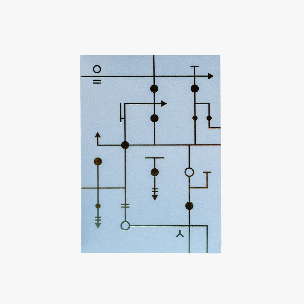 Gold Foiled Circuit Card