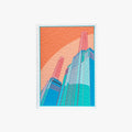 Orange Battersea Greetings Card