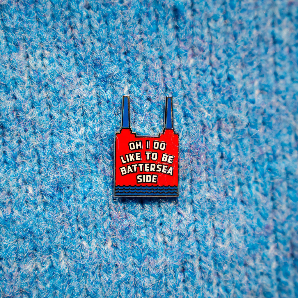 Battersea Side Pin Badge