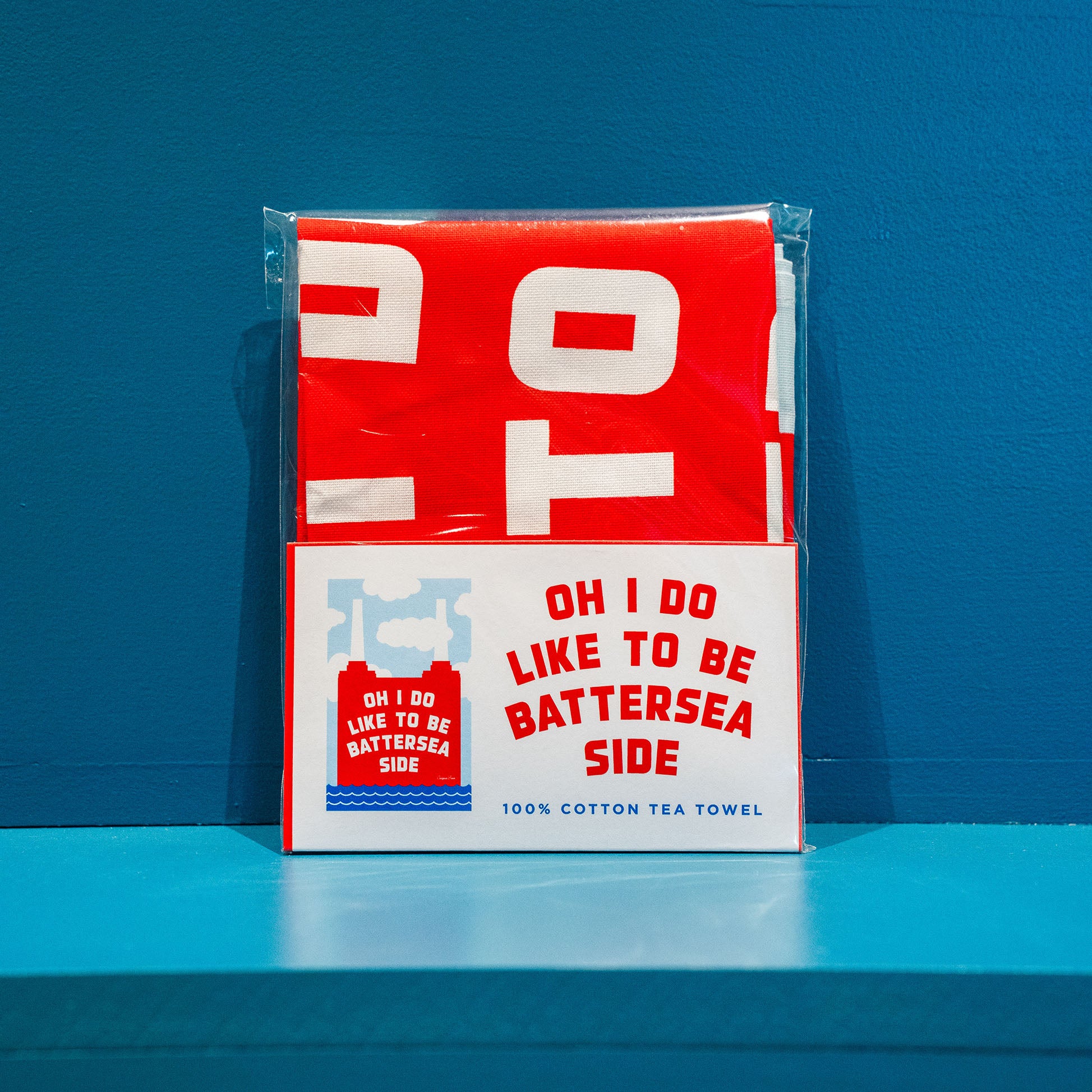 Battersea Side Tea Towel