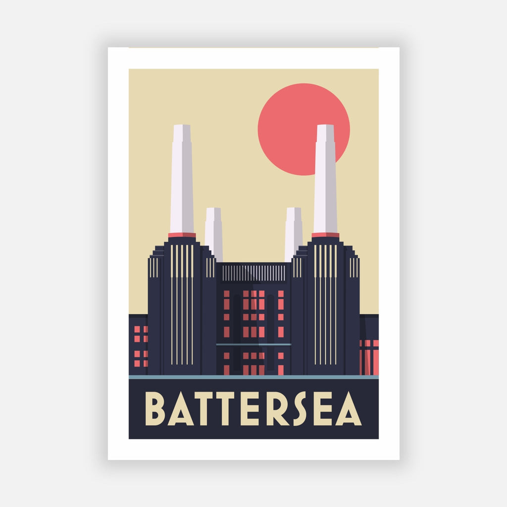 Vintage Battersea Print