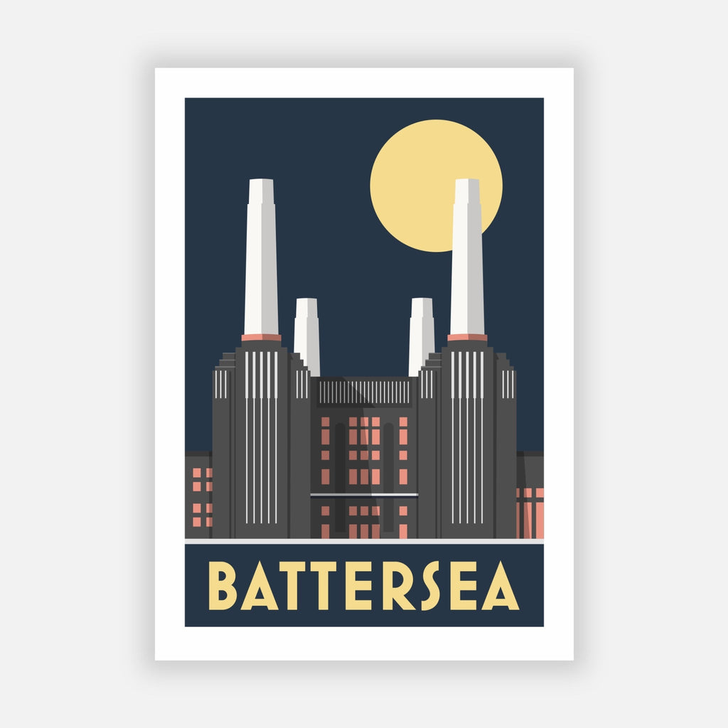 Vintage Battersea Print