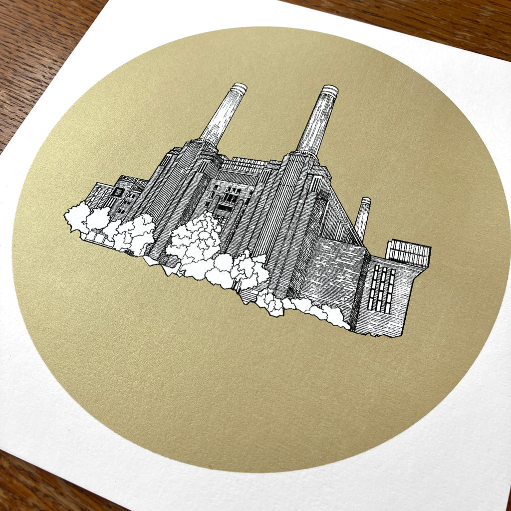 Framed Gold Mini Print