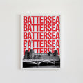 Red Typography Print