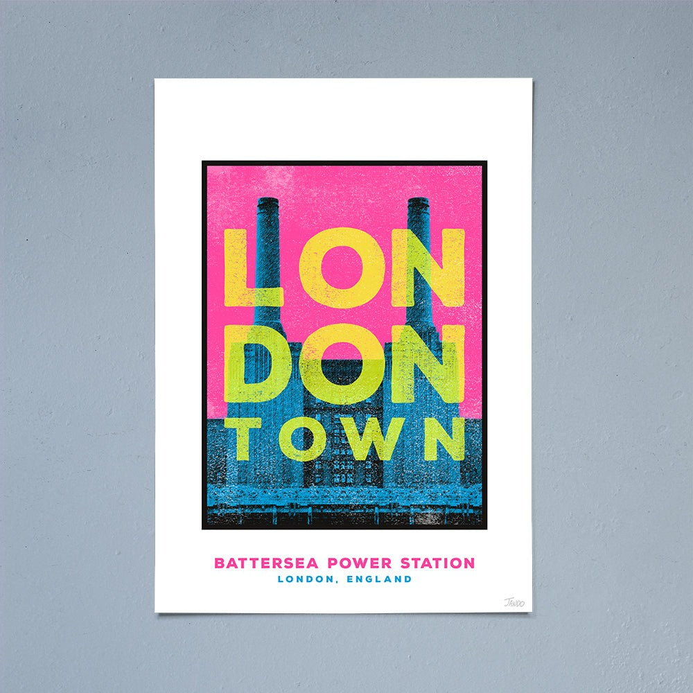 London Town Print