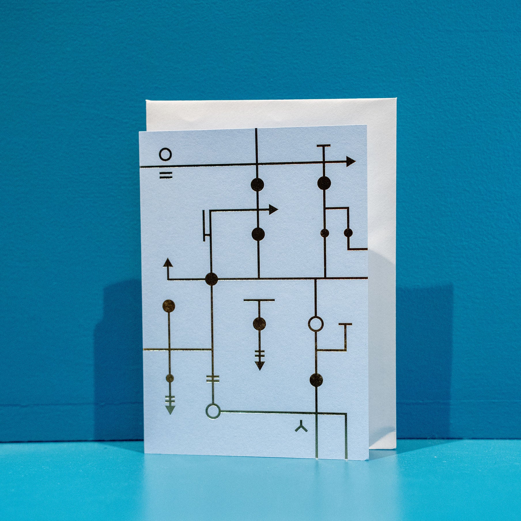 Gold Foiled Circuit Card