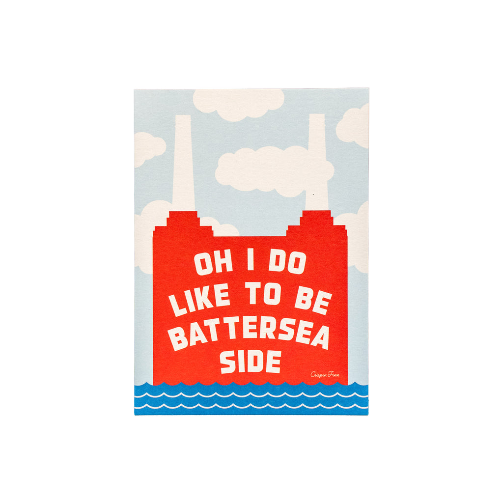 Battersea Side Postcard