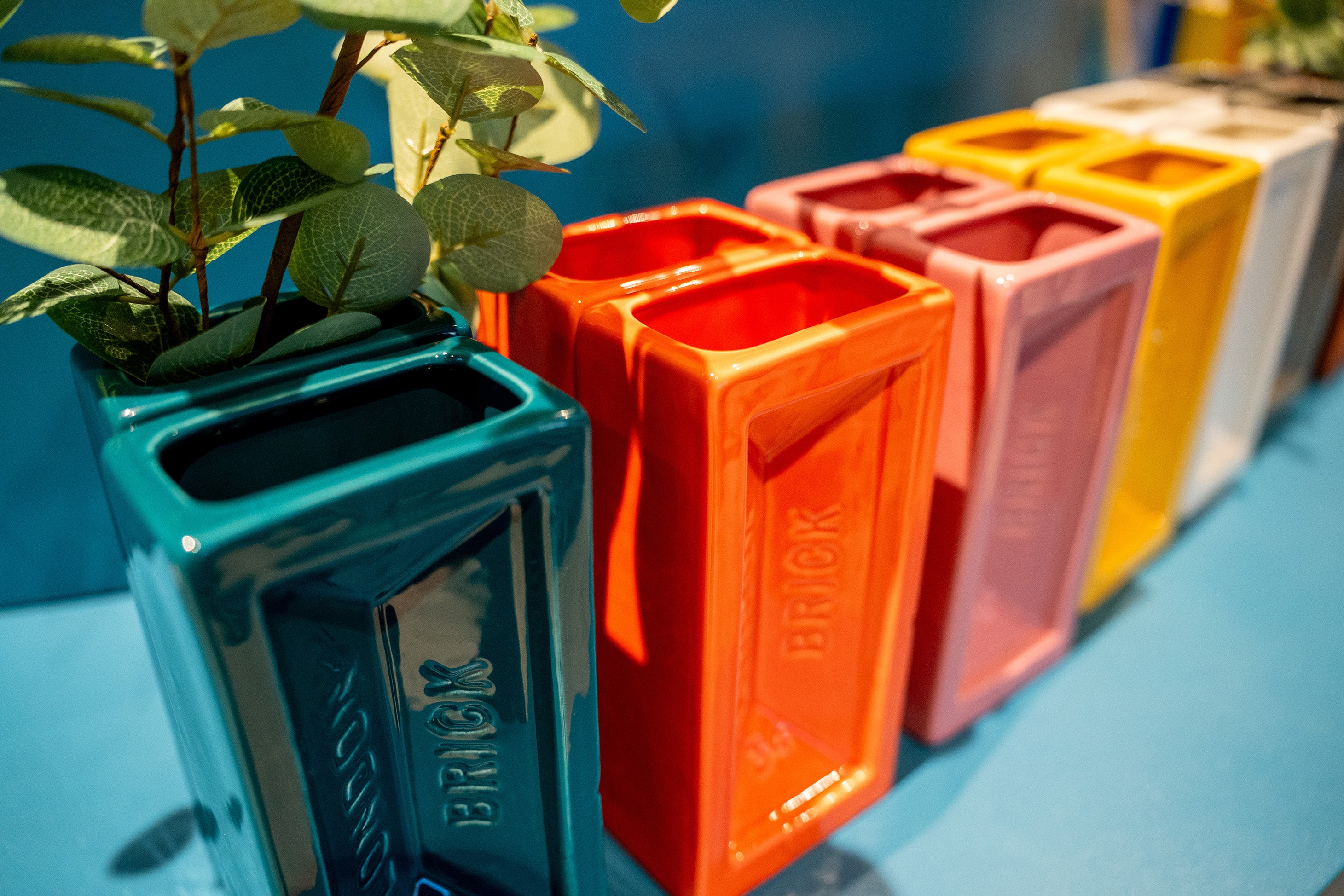 London Brick Vase