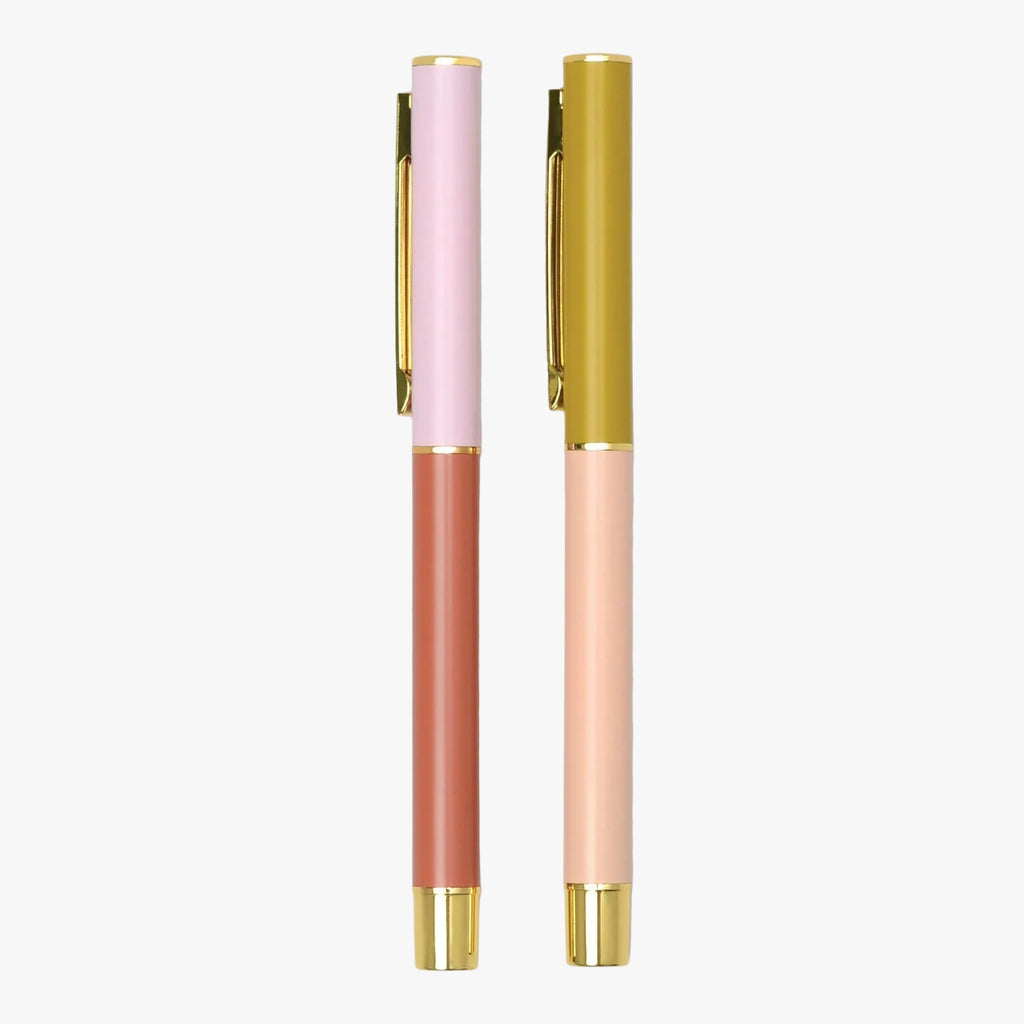 Set of 2 Colourblock Pens