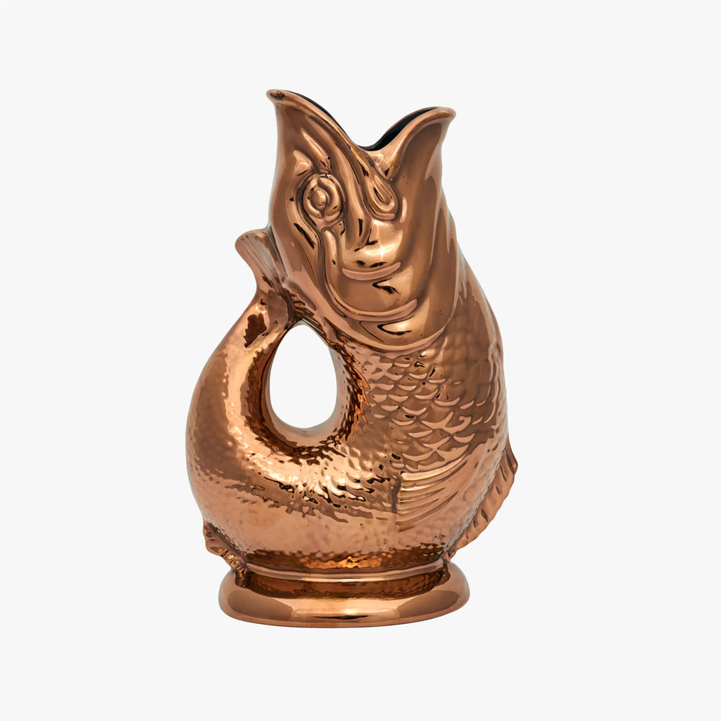 Copper Gluggle Jug