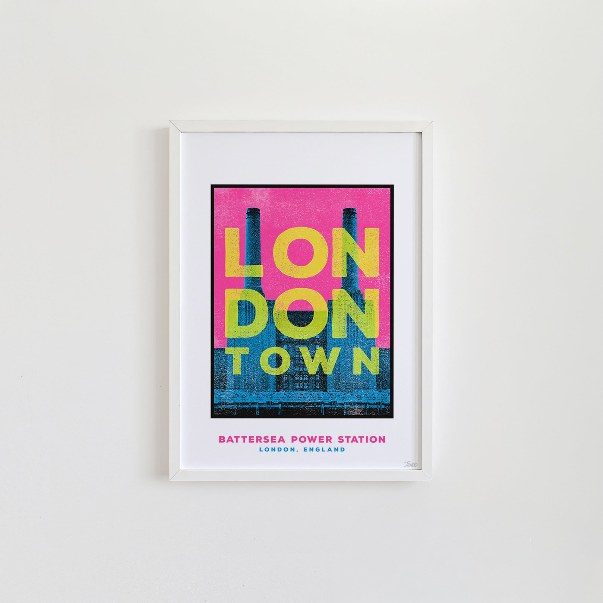 London Town Print