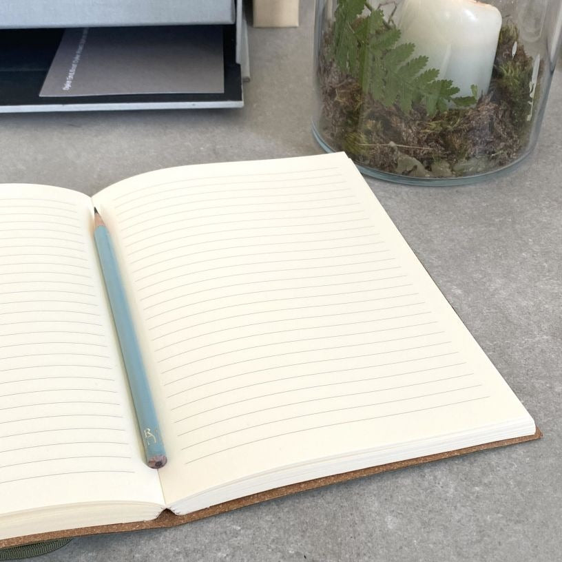 Recycled Leather Notebook