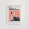 Pink Battersea Print