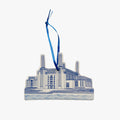Blue Ceramic Hanging Decoration