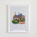 Illustrated Battersea Print