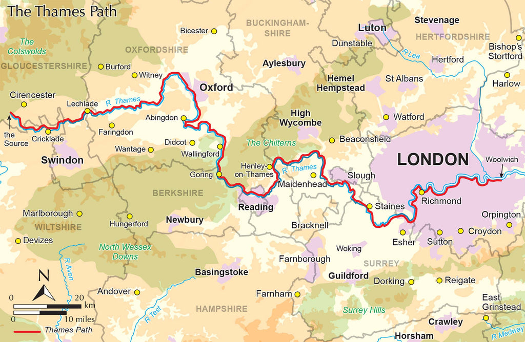 Walking the Thames Path