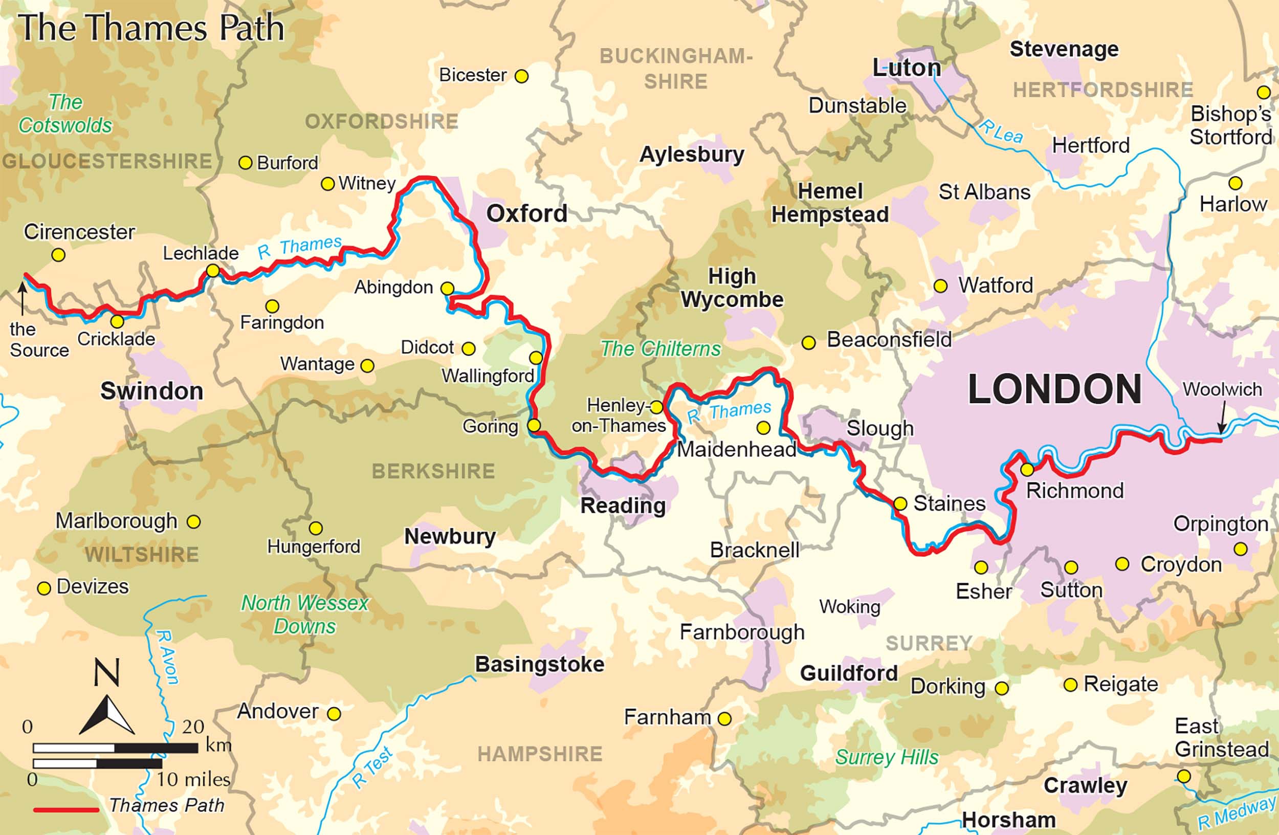 Walking the Thames Path