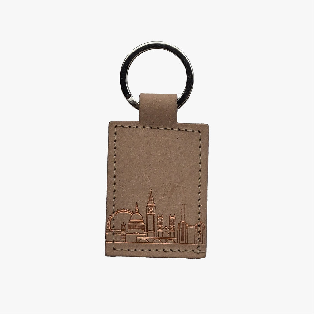 Recycled Leather Keyring