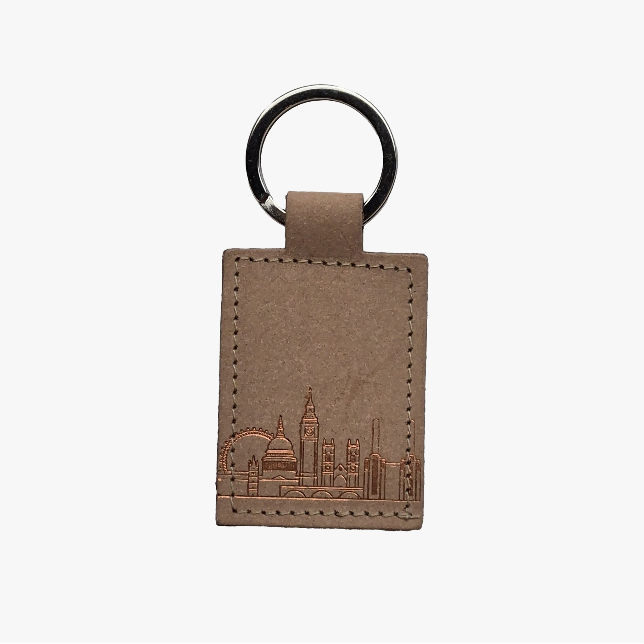 Recycled Leather Keyring
