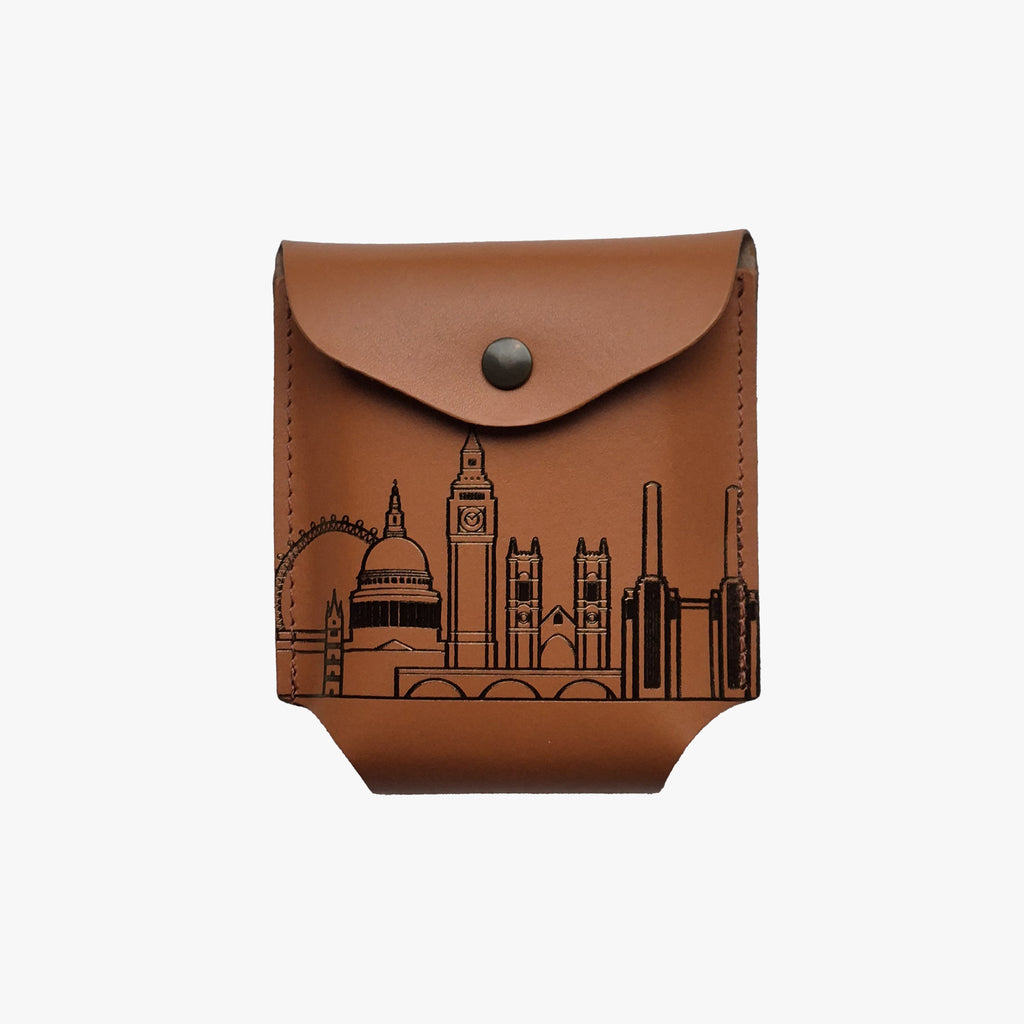 Recycled Leather Playing Cards Case