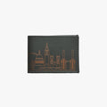 Recycled Leather Travel Card Holder