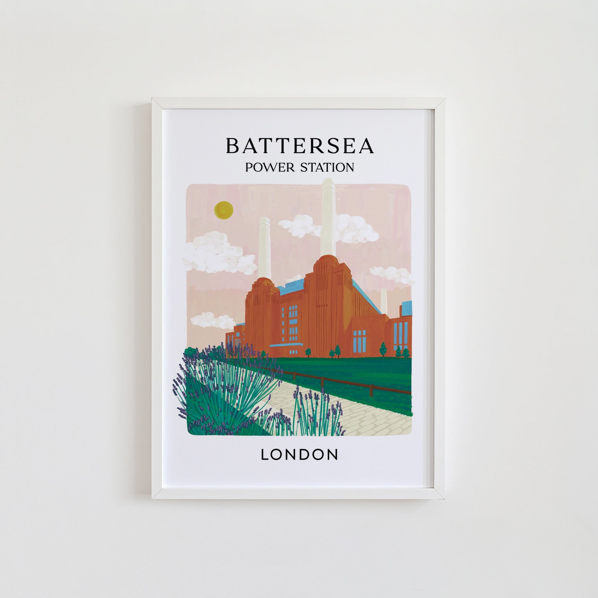 Battersea Pathway Print