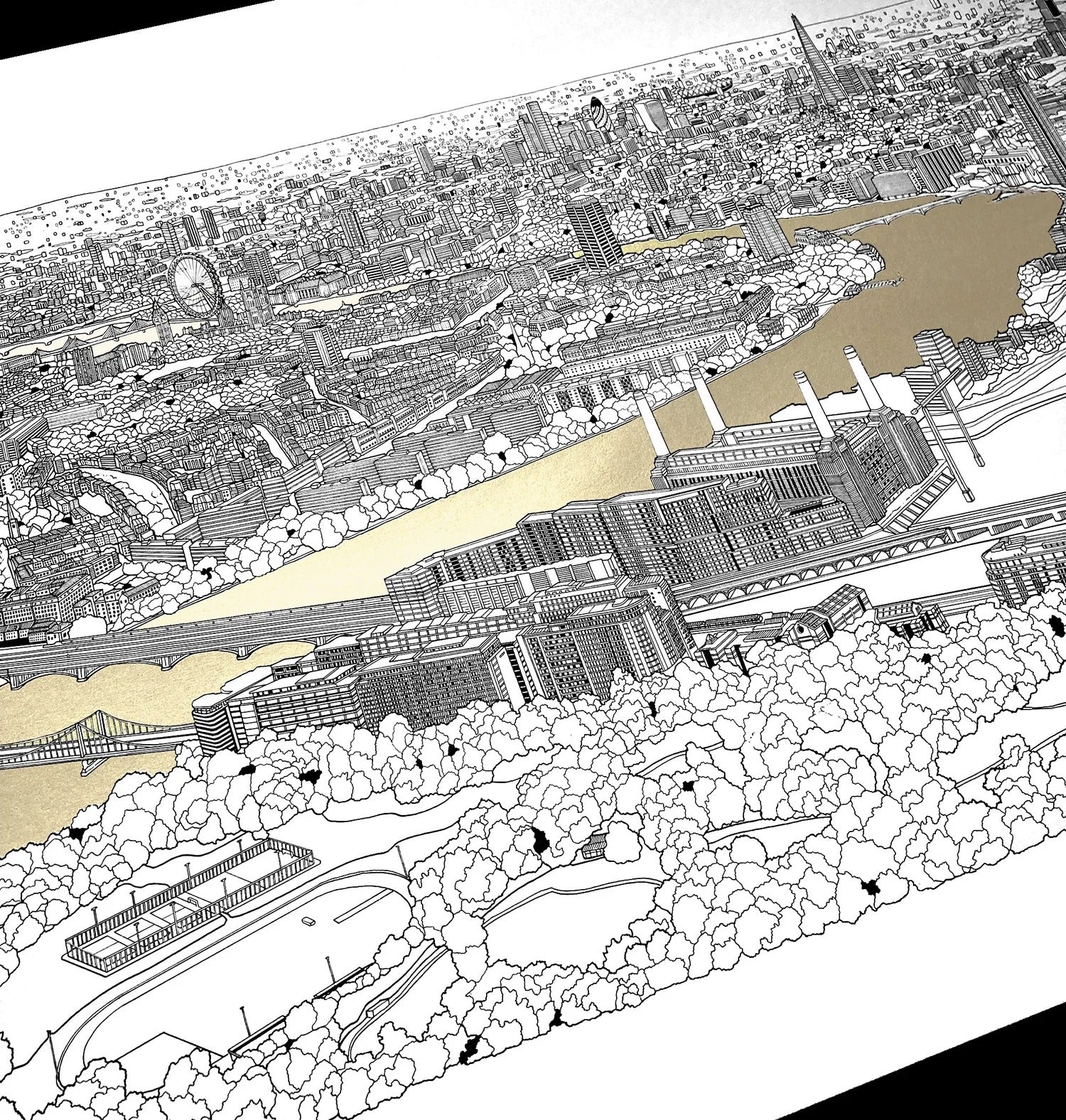View From Battersea Print