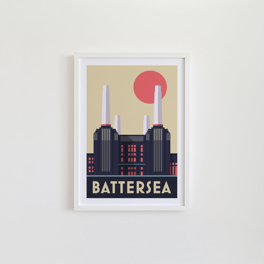 Vintage Battersea Print