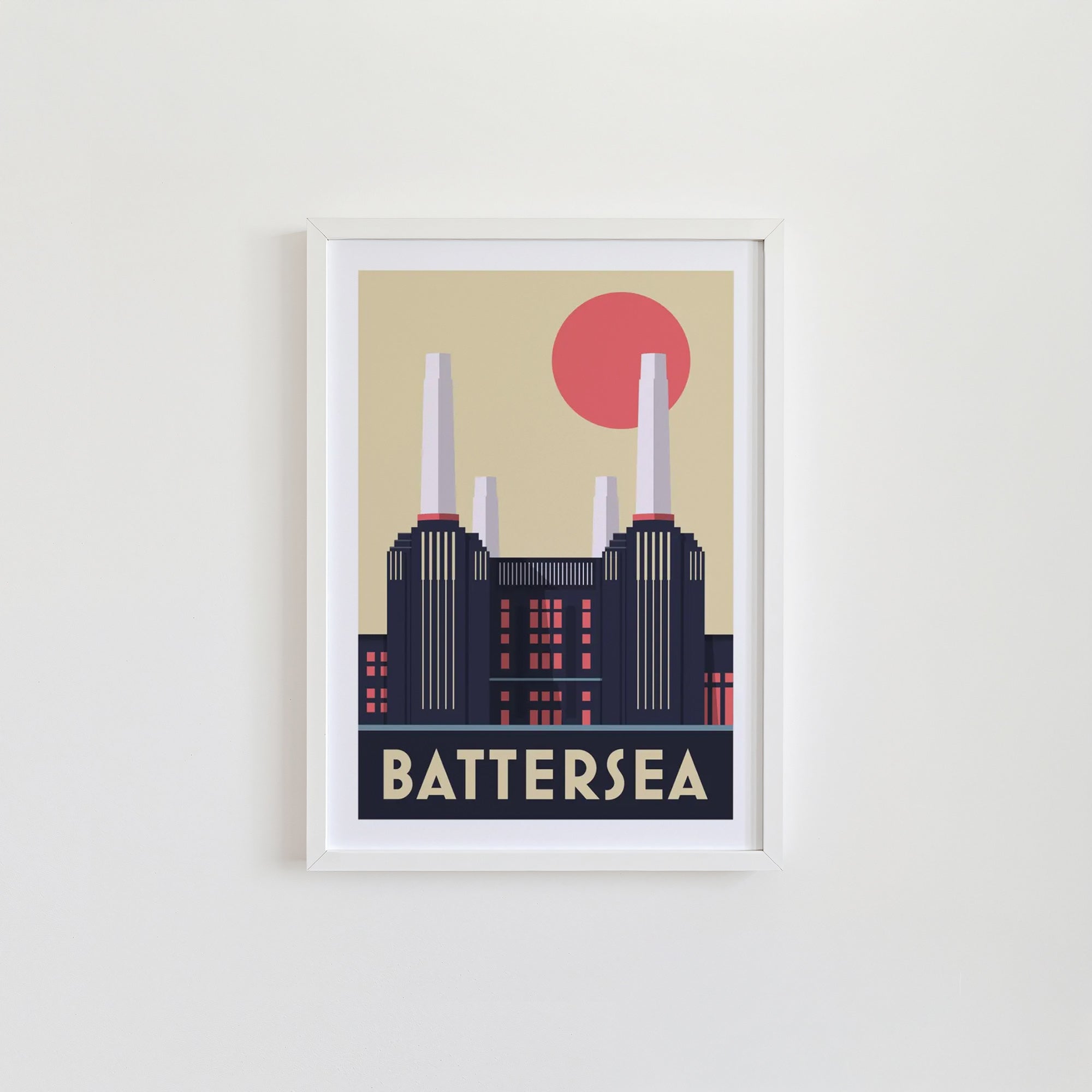 Vintage Battersea Print