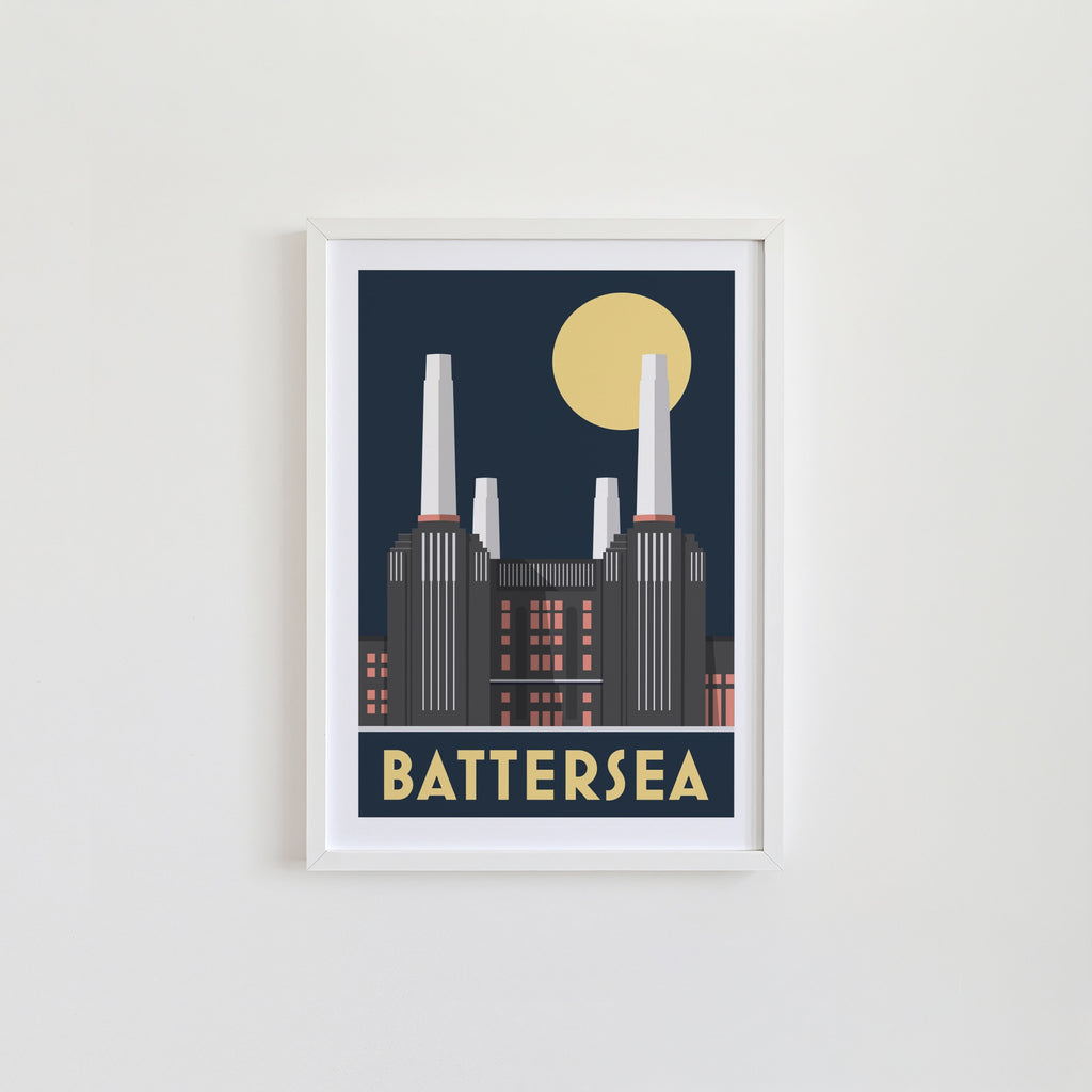 Vintage Battersea Print