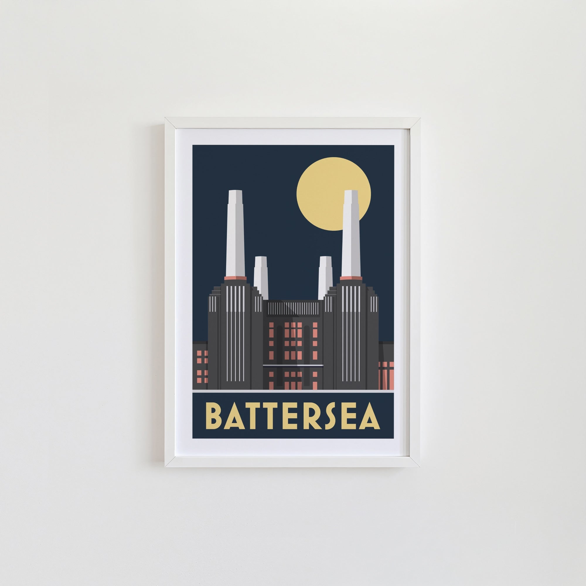 Vintage Battersea Print