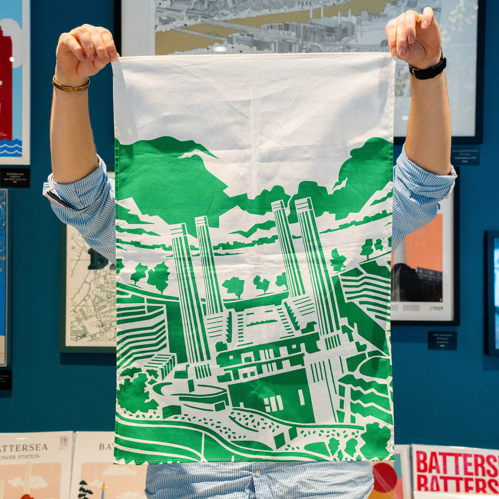 Vorticism Tea Towel