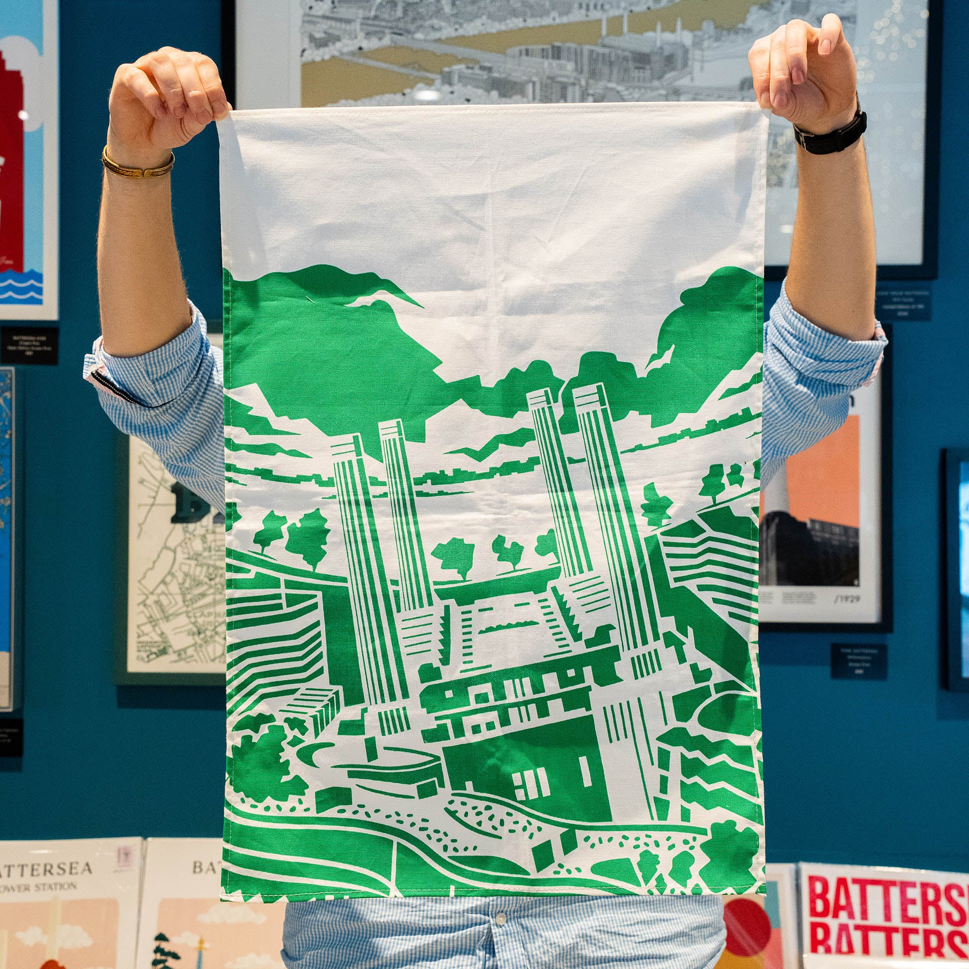 Vorticism Tea Towel
