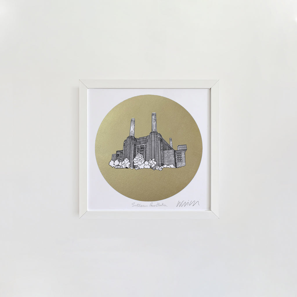 Framed Gold Mini Print