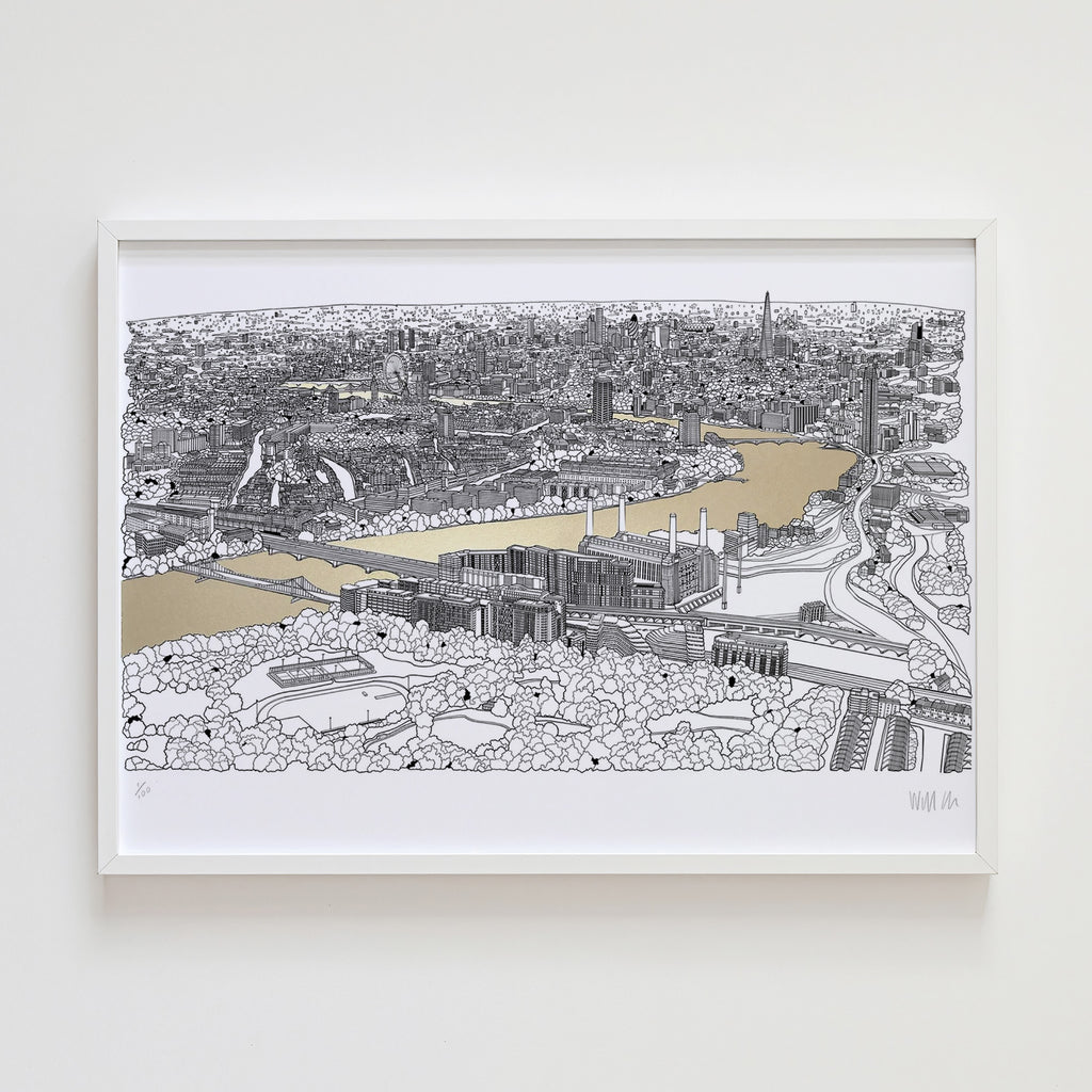 View From Battersea Print