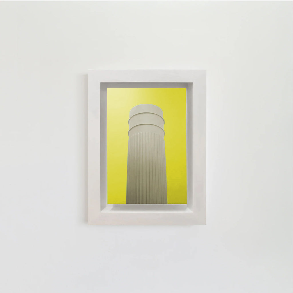 Little London Chimney Print in Metal